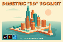 Load image into Gallery viewer, Dimetric "3D" Toolkit - Brian Ritter Design