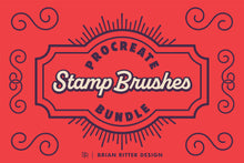 Load image into Gallery viewer, Procreate Stamp Brushes Bundle - Brian Ritter Design