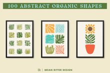 Load image into Gallery viewer, 100 Abstract Organic Shapes - Brian Ritter Design