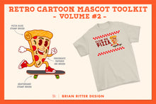 Load image into Gallery viewer, Retro Cartoon Mascot Toolkit - Vol. 2 - Brian Ritter Design
