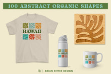 Load image into Gallery viewer, 100 Abstract Organic Shapes - Brian Ritter Design