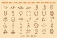 Load image into Gallery viewer, Western Stamp Brushes