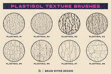 Load image into Gallery viewer, Plastisol Texture Brushes