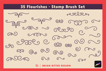 Load image into Gallery viewer, Procreate Stamp Brushes Bundle - Brian Ritter Design