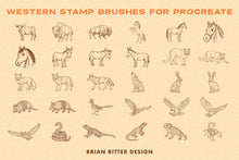 Load image into Gallery viewer, Western Stamp Brushes