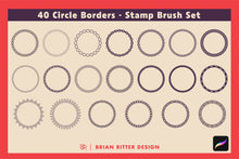Load image into Gallery viewer, Procreate Stamp Brushes Bundle - Brian Ritter Design