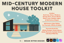 Load image into Gallery viewer, Mid-Century Modern House Toolkit - Brian Ritter Design