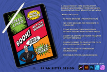 Load image into Gallery viewer, Comic Builder for Procreate - Brian Ritter Design