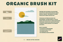 Load image into Gallery viewer, Organic Brush Kit for Procreate - Brian Ritter Design