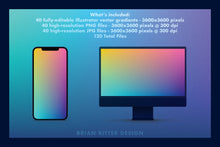 Load image into Gallery viewer, Subtle Grain Gradients - Brian Ritter Design