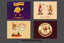 Load image into Gallery viewer, Retro Cartoon Mascot Toolkit - Brian Ritter Design