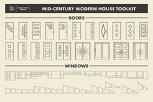 Load image into Gallery viewer, Mid-Century Modern House Toolkit - Brian Ritter Design