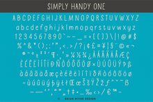 Load image into Gallery viewer, Simply Handy - Handwritten Fonts - Brian Ritter Design
