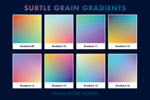 Load image into Gallery viewer, Subtle Grain Gradients - Brian Ritter Design