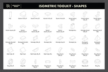 Load image into Gallery viewer, Isometric Toolkit for Procreate - Brian Ritter Design