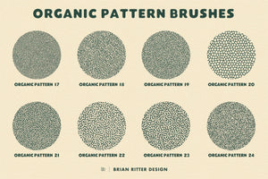 Organic Brush Kit for Procreate - Brian Ritter Design