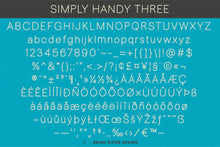 Load image into Gallery viewer, Simply Handy - Handwritten Fonts - Brian Ritter Design
