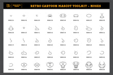 Load image into Gallery viewer, Retro Cartoon Mascot Toolkit - Brian Ritter Design