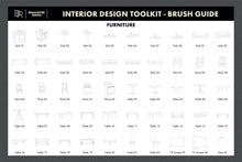 Load image into Gallery viewer, Interior Design Toolkit for Procreate - Brian Ritter Design