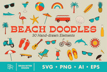 Load image into Gallery viewer, Beach Doodles - Brian Ritter Design