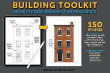 Load image into Gallery viewer, Building Toolkit For Procreate - Brian Ritter Design