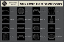 Load image into Gallery viewer, Drawing Grid Brushes For Procreate - Brian Ritter Design
