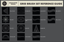 Load image into Gallery viewer, Drawing Grid Brushes For Procreate - Brian Ritter Design