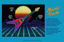 Load image into Gallery viewer, Music Pack for Procreate - Brian Ritter Design