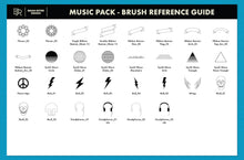 Load image into Gallery viewer, Music Pack for Procreate - Brian Ritter Design