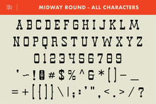 Load image into Gallery viewer, Midway - Slab Serif Font - Brian Ritter Design