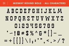 Load image into Gallery viewer, Midway - Slab Serif Font - Brian Ritter Design