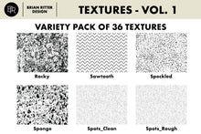 Load image into Gallery viewer, Textures Variety Pack - Vol. 1 - Brian Ritter Design