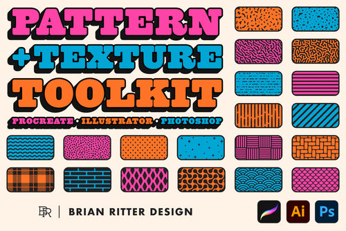 Pattern + Texture Toolkit - Brian Ritter Design