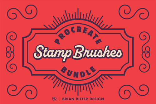 Procreate Stamp Brushes Bundle - Brian Ritter Design