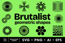 Load image into Gallery viewer, Brutalist Geometric Shapes
