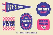 Load image into Gallery viewer, Chunky Block Sans Font - Brian Ritter Design
