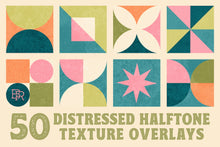 Load image into Gallery viewer, Distressed Halftone Texture Overlays
