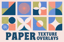 Load image into Gallery viewer, Distressed Paper Texture Overlays
