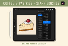 Load image into Gallery viewer, Coffee &amp; Pastries Stamp Brushes

