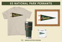 Load image into Gallery viewer, National Park Pennants - Brian Ritter Design
