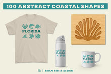 Load image into Gallery viewer, 100 Abstract Coastal Shapes
