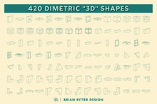 Load image into Gallery viewer, Dimetric &quot;3D&quot; Toolkit - Brian Ritter Design
