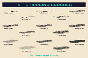 Ink Vibe Procreate Brushes - Brian Ritter Design