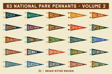 Load image into Gallery viewer, National Park Pennants - Vol. 2
