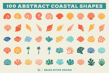 Load image into Gallery viewer, 100 Abstract Coastal Shapes
