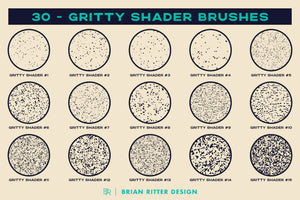 Ink Vibe Procreate Brushes - Brian Ritter Design