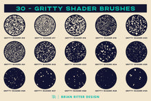 Load image into Gallery viewer, Ink Vibe Procreate Brushes - Brian Ritter Design
