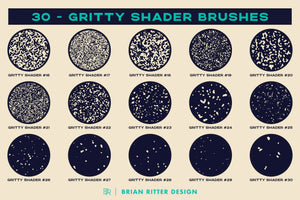 Ink Vibe Procreate Brushes - Brian Ritter Design