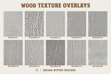 Load image into Gallery viewer, Wood Texture Overlays
