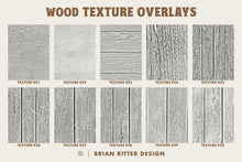 Load image into Gallery viewer, Wood Texture Overlays
